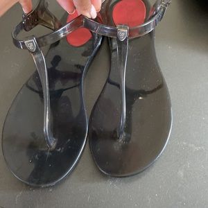 Chloe jelly thong sandals